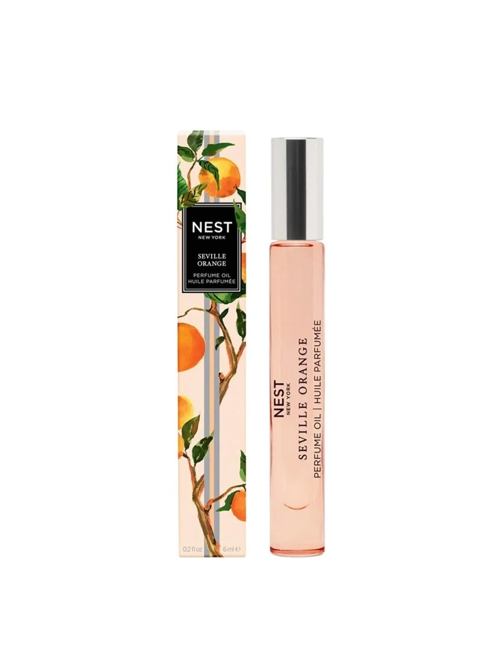 NEST Fragrances Seville Orange Perfume Oil Roller - Peach Pink